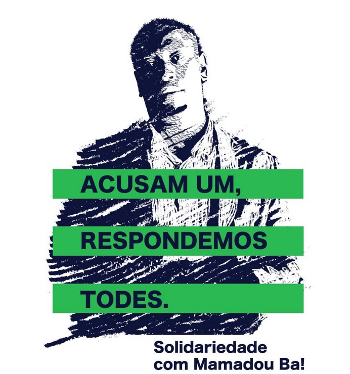 Todes ao Tribunal! Solidariedade com Mamadou Ba!