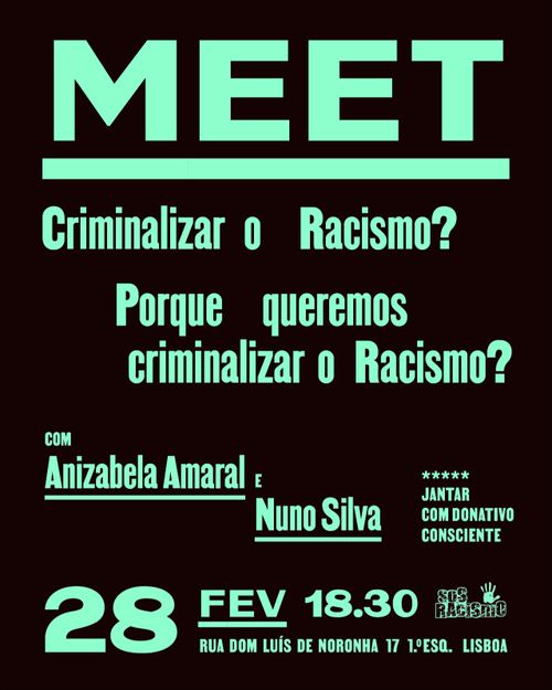 MEET - Criminalizar o Racismo? Porque Queremos Criminalizar o Racismo?