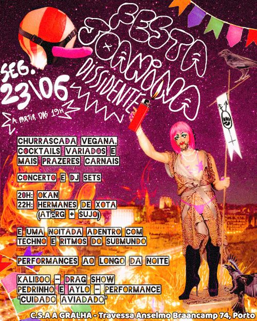 Festa Joanina Dissidente! 👹🎉🔥