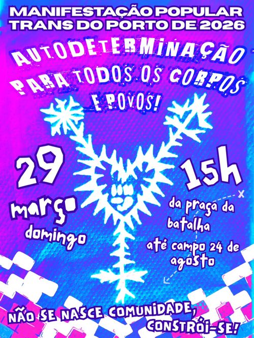 Manifestação Popular Trans do Porto de 2026