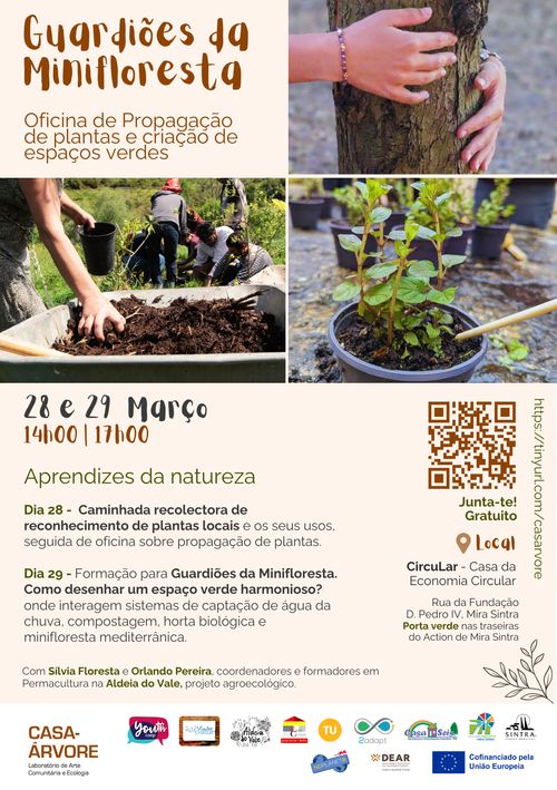 Oficina de Propagação de Plantas e Criação de Espaços Verdes