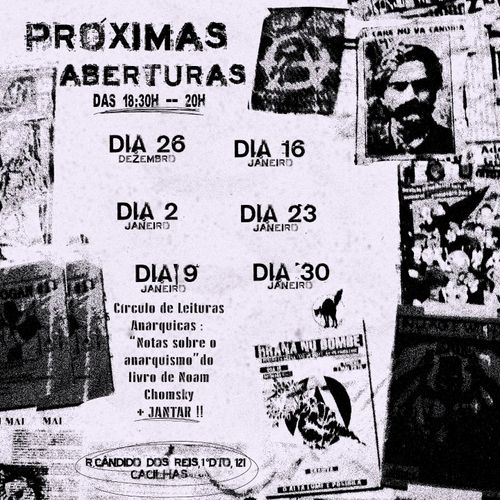 Próximas Aberturas do CCL