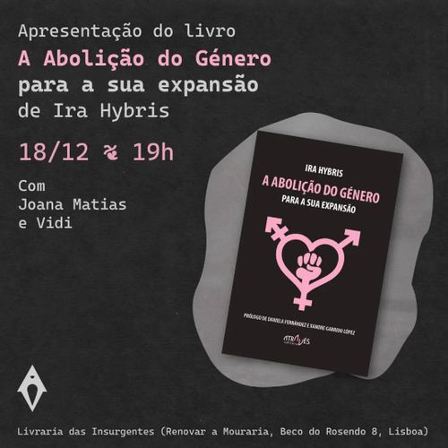 Apresentação do Livro  "A  Abolição de Genéro"