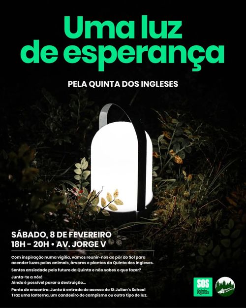 Uma Luz de Esperança pela Quinta dos Ingleses