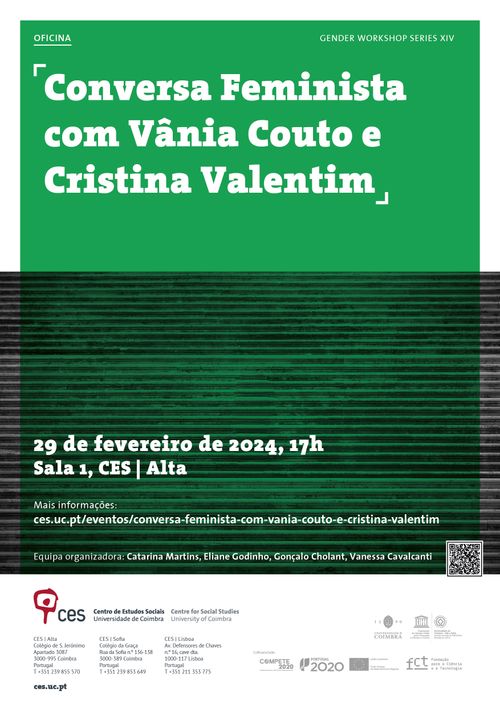 Conversa Feminista com Vânia Couto e Cristina Valentim