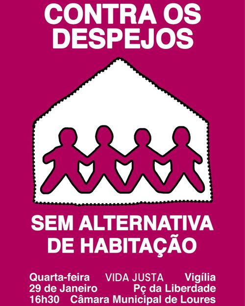 CONTRA OS DESPEJOS SEM ALTERNATIVA DE HABITAÇÃO