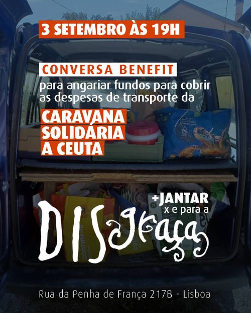 Benefit e conversa: CARAVANA SOLIDÁRIA CEUTA