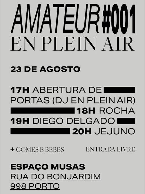 Amateur en plein air #001