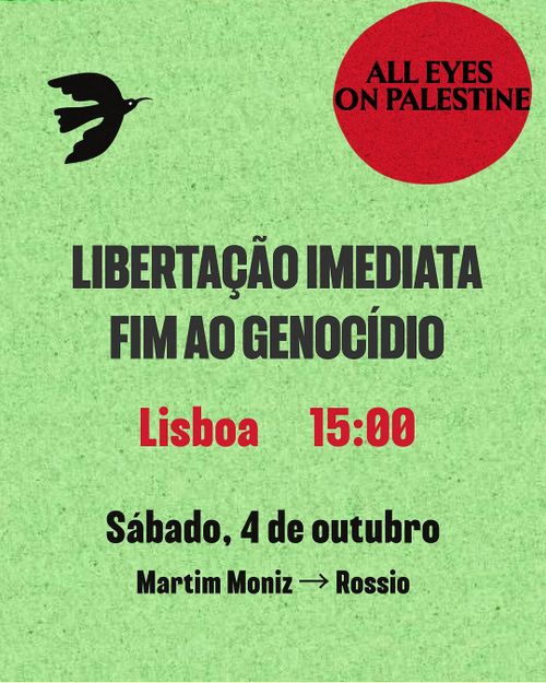 Libertação Imediata - Fim ao Genocídio