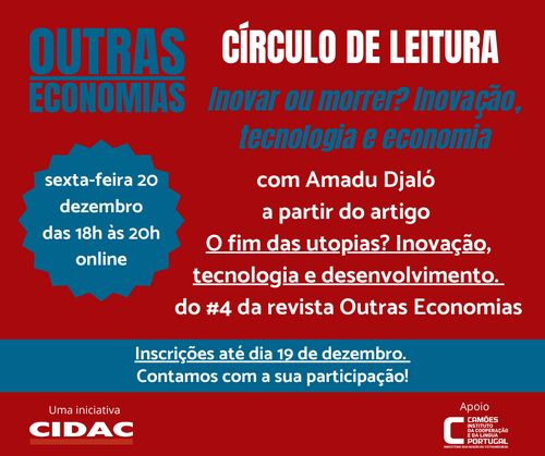 OUTRAS ECONOMIAS #4 | 3º Círculo de leitura com Amadu Djalo