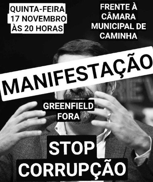  MANIFESTAÇÃO "Stop Corrupção - Greenfield Fora", 