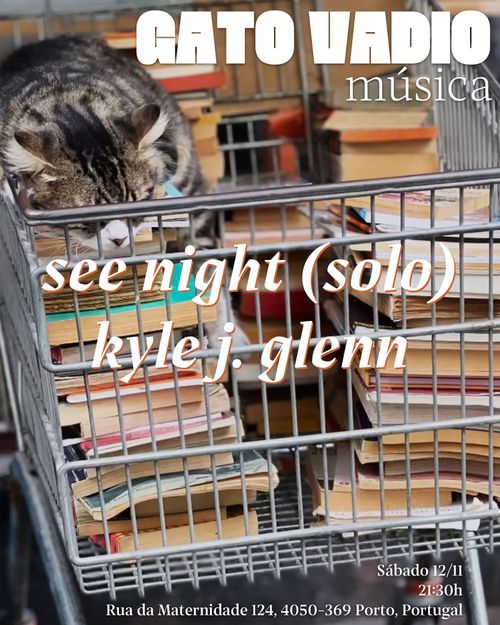 Música see night (solo) w/ Kyle J. Glenn
