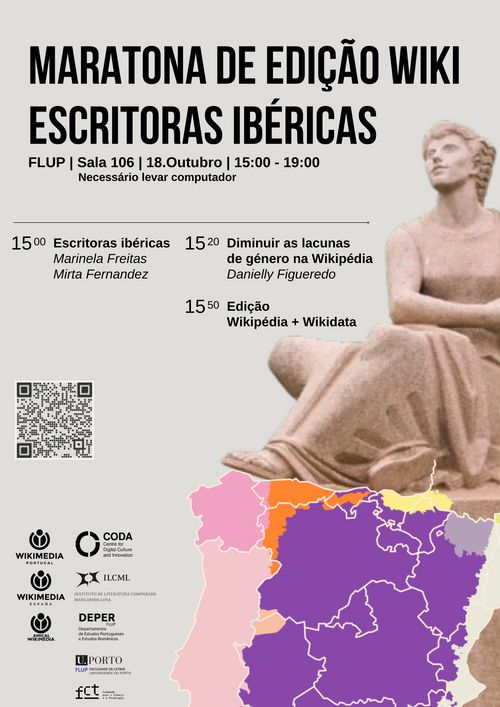 Maratona de edição Wiki Escritoras Ibéricas