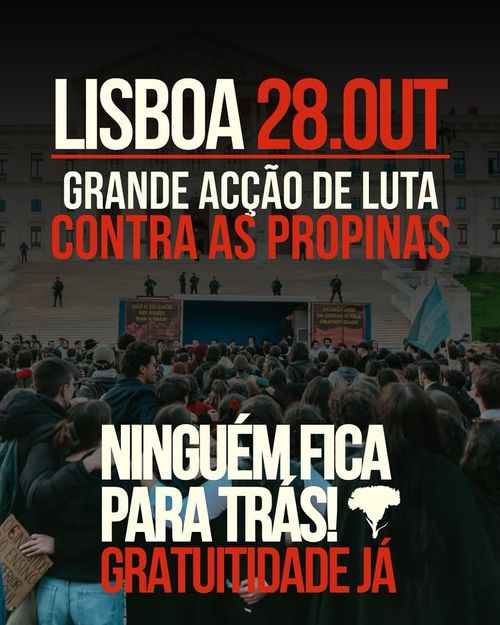 Grande Ação de Luta contra as Propinas