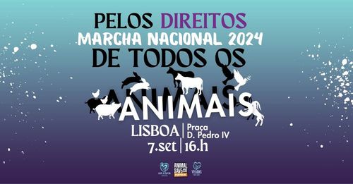 Marcha pelo Direito de Todos os Animais 2024