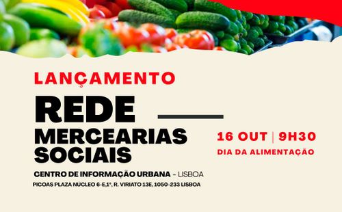 Lançamento da Rede de Mercearias Sociais