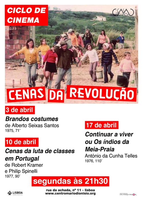 Brandos Costumes | ciclo de cinema «Cenas da revolução»