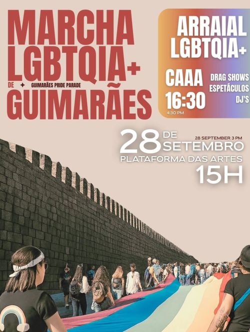 Marcha LGBTQIA+ de Guimarães