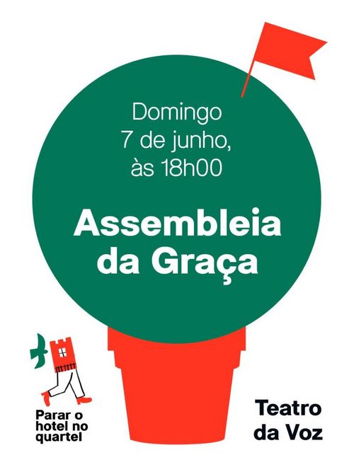 Assembleia da Graça - Parar o Hotel no Quartel da Graça