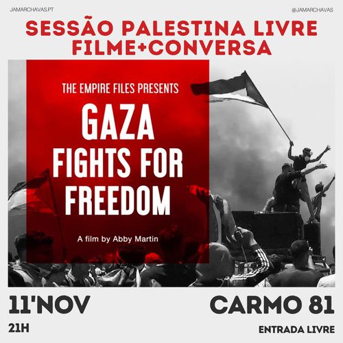 Documentário “Gaza fights for freedom” 