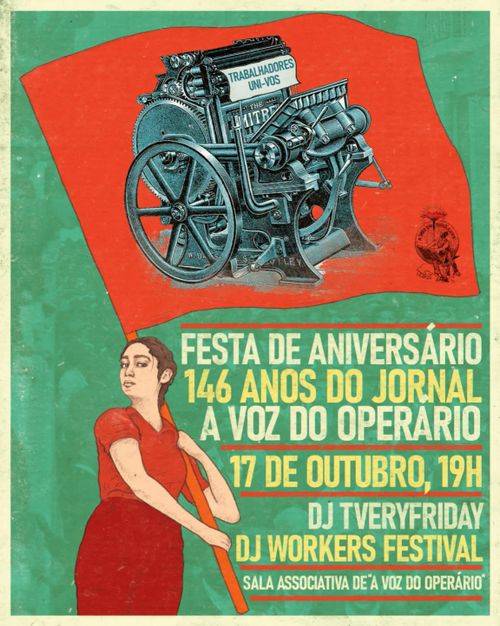Festa de Aniversário do jornal "A Voz do Operário"vo