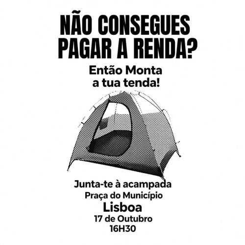 Acampada pela Habitação Lisboa