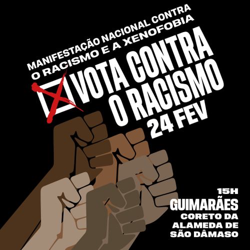Manifestação Nacional contra o Racismo e a Xenofobia // National demonstration against racism and xenophobia - Guimarães