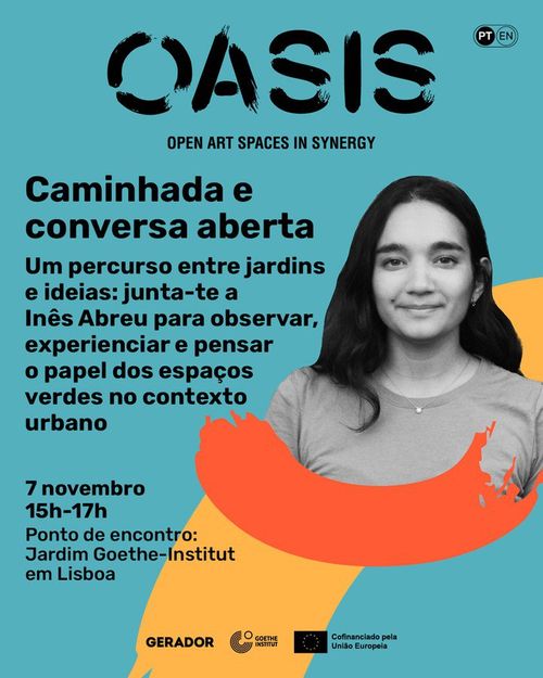 Caminhada e conversa aberta - Um percurso entre jardins e ideias