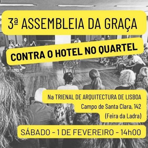 3º Assembleia da Graça Contra o Hotel no Quartel