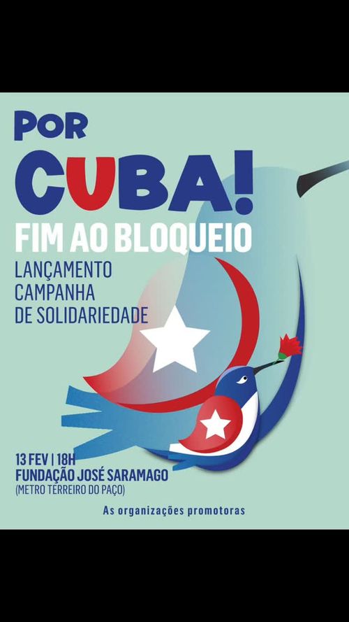 Por Cuba Fim ao Bloqueio