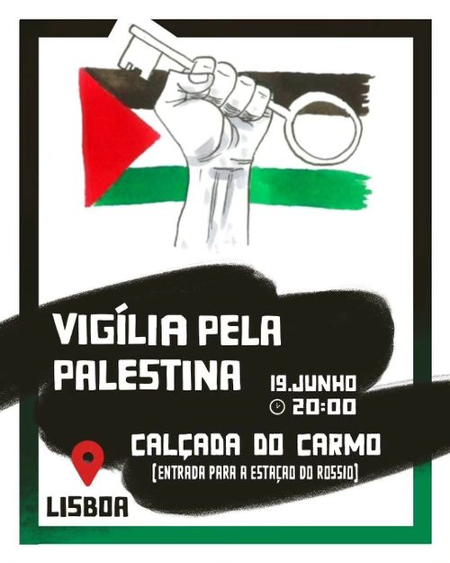 Vigília Semanal pela Palestina
