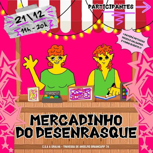 5⁰ mercadinho do Desenrasque!