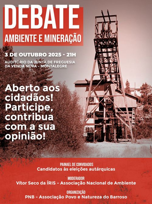 Debate Mineração e Ambiente