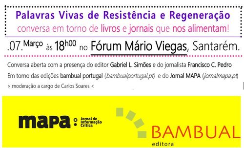 Palavras Vivas de resistência e regeneração