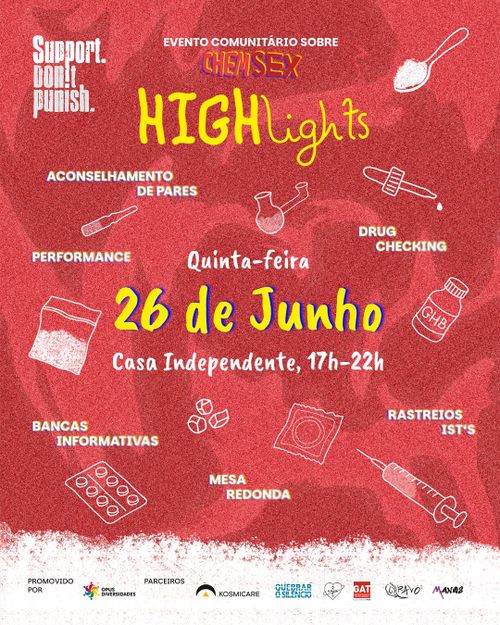 Evento Comunitário sobre ChemSex