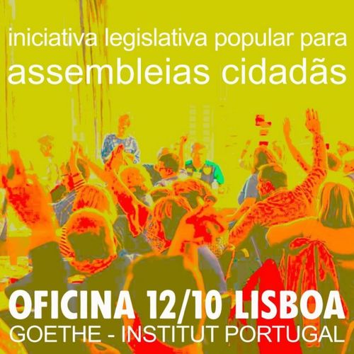 Oficina - Iniciativa Legislativa Popular para Assembleias Cidadãs 