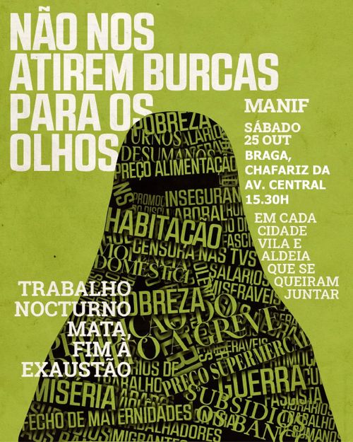 Não nos Atirem Burcas para os Olhos