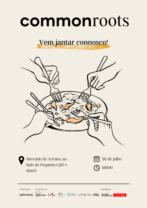 Jantar Comunitário no Mercado de Arroios