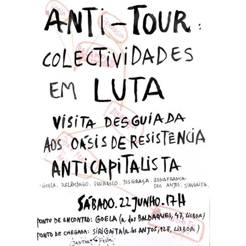 Anti-Tour COLECTIVIDADES EM LUTA