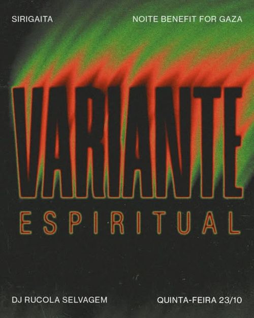 VARIANTE ESPIRITUAL - Benefit for Gaza