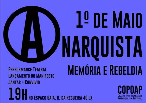 1º de Maio Anarquista – Memória e Rebeldia