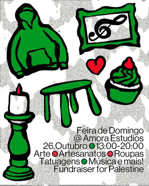 Sunday Market + Arrecadação de Fundos para a Palestina