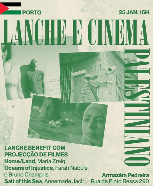 Lanche e Cinema Palestiniano