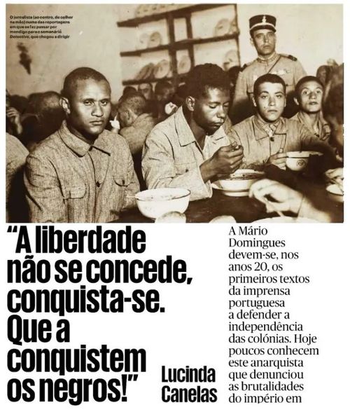 Apresentação de Mário Domingues, «A Liberdade Não se Concede, Conquista-se»
