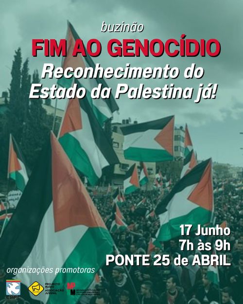  BUZINÃO PELA PALESTINA
