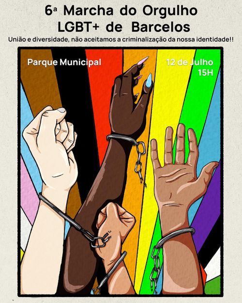 6º Marcha do Orgulho LGBT+ de Barcelos