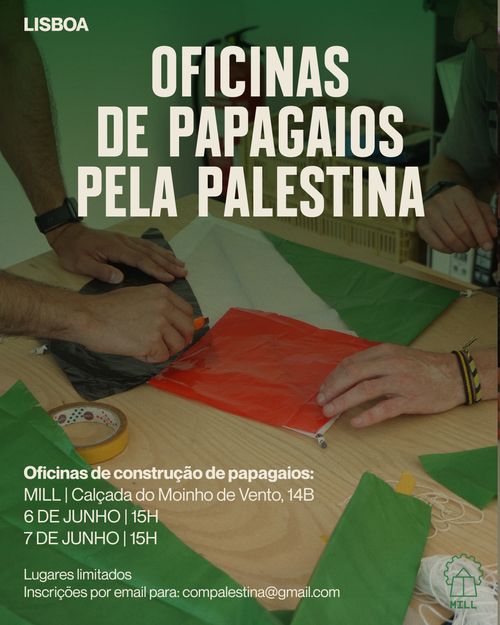 Oficinas de construção de papagaios