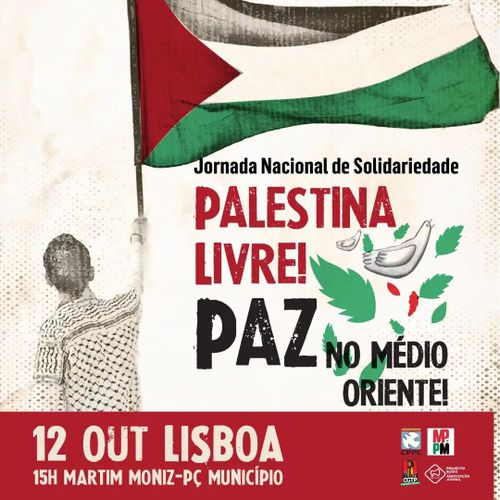 MANIFESTAÇÃO «PALESTINA LIVRE! PAZ NO MÉDIO ORIENTE!»