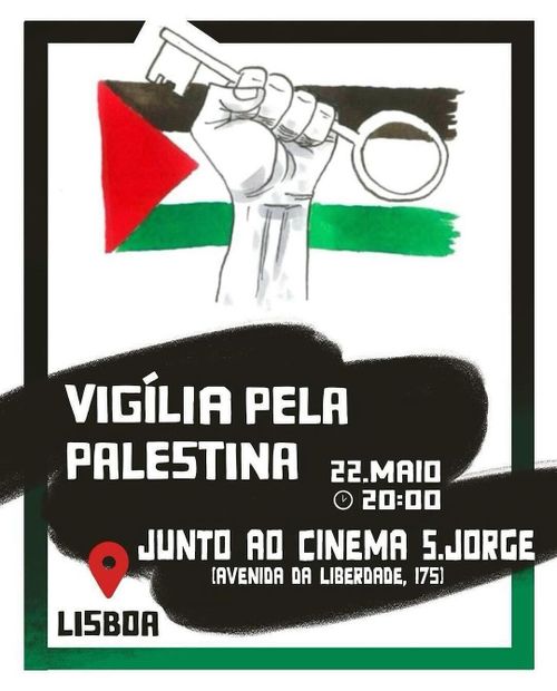Vigília pela Palestina - Lisboac