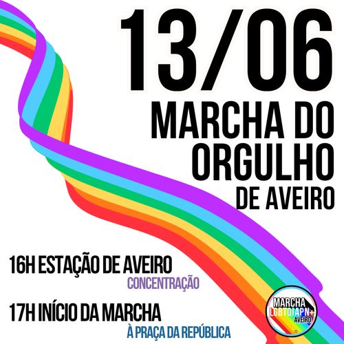 8ª Marcha do Orgulho LGBTQIAPN+ de Aveiro